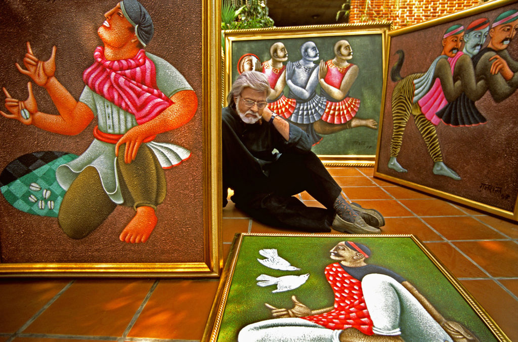 Satish Gujral, Legendary artist