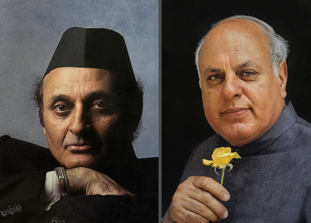 Dr Karan Singh Maharaja J&K & Farooq Abdullah Former CM J&K