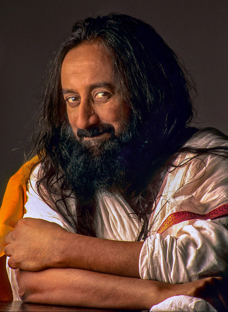 A Portrait of Sri Sri Ravi Shankar Spiritual Guru.