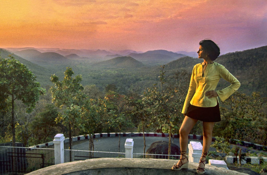 A Portrait of Poonam Chauhan.