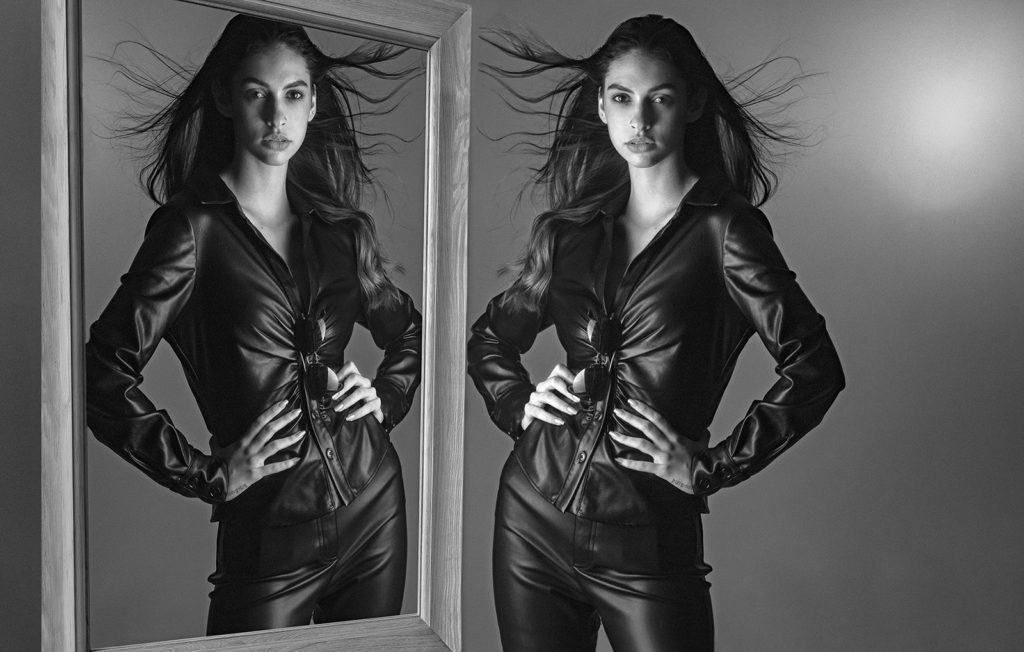 A Portrait Maria Julia Nesi, Brazilian Model.